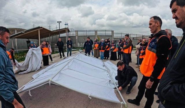 Elazığ'da AFAD gönüllülerine kapsamlı afet eğitimi