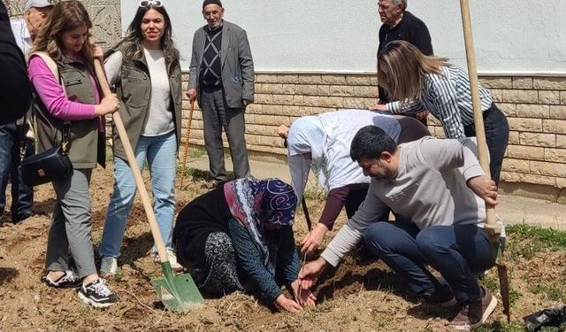 Elazığ'da fidan dikme etkinliği