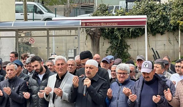 Gündüzler Mahallesi'nde yağmur ve şükür duası yapıldı