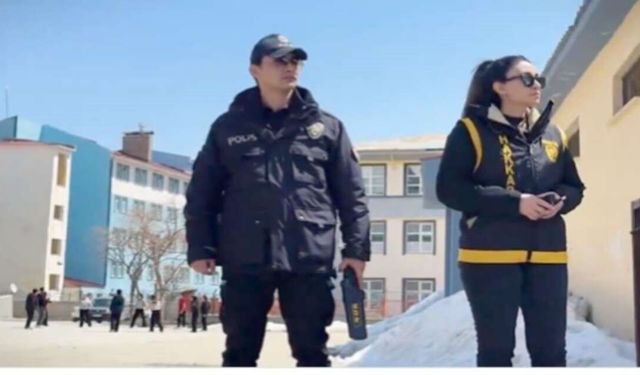 Hakkâri emniyetinden okullarda güvenlik seferberliği