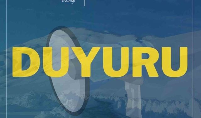 Hakkari-Van kara yolu gece kapalı olacak