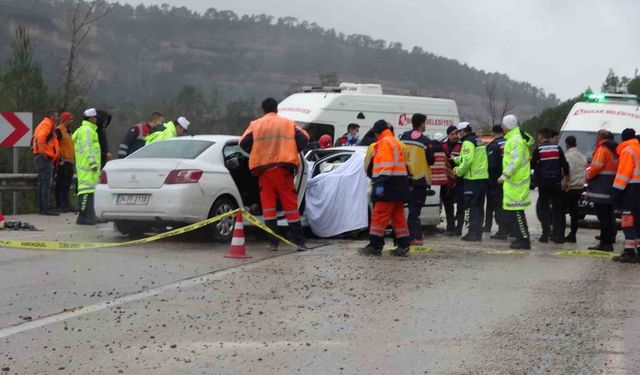Isparta - Antalya karayolundaki kazalarda son 4 ayda 18 kişi öldü 19 kişi yaralandı