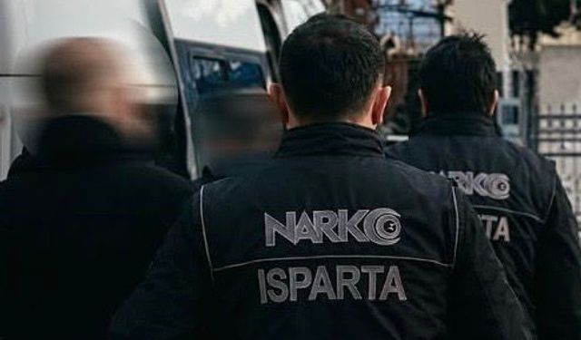 Isparta'da uyuşturucu operasyonunda 2 şüpheli tutuklandı