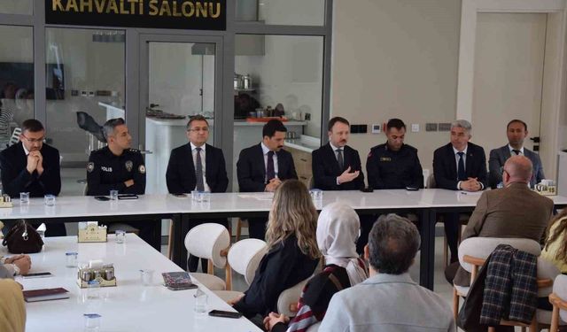 Karapınar'da eğitimde güvenlik ve rehberlik ele alındı