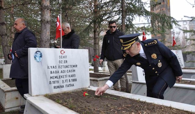 Kars'ta Türk Polis Teşkilatı'nın 181. kuruluş yıldönümü törenle kutlandı