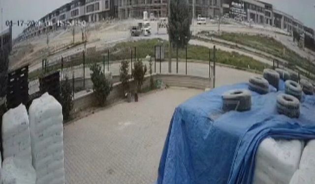 Kavşakta takla attıran kaza ucuz atlatıldı