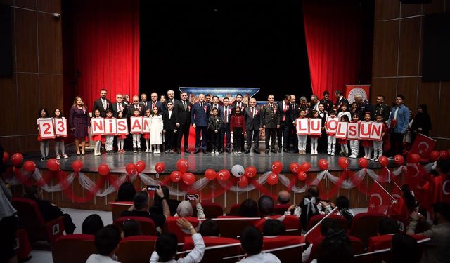 Kayseri'de 23 Nisan coşkuyla kutlandı