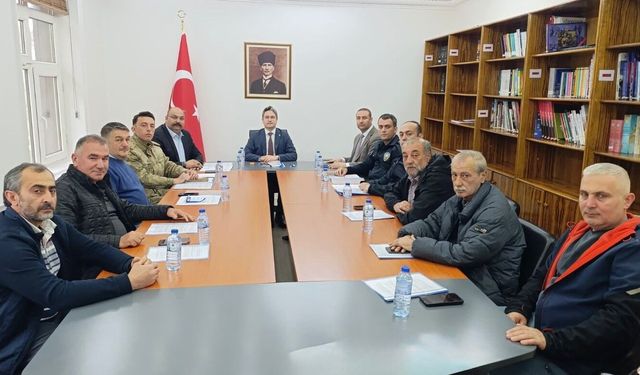 Kemaliye'de turizm sezonu öncesi koordinasyon toplantısı yapıldı