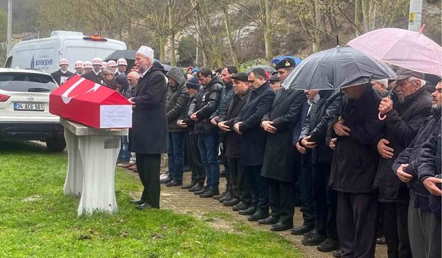 Kıbrıs Gazisi Sabri Aslan son yolculuğuna uğurlandı