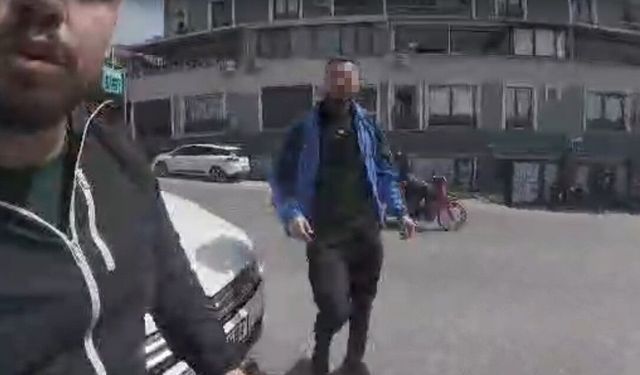 Korna çaldı, darp edildi: Trafik magandaları kameraya yansıdı