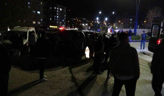 Malatya'da iki otomobil çarpıştı: 4 yaralı