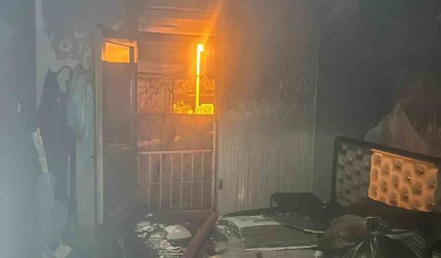 Mardin'de müstakil evde çıkan yangın söndürüldü