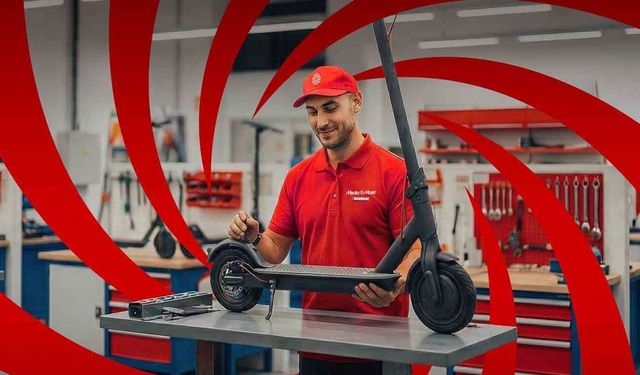 MediaMarkt Türkiye'den elektrikli scooter bakım hizmeti