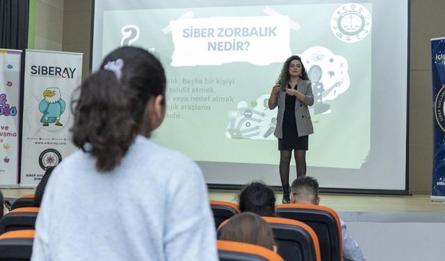 Mersin'de çocuklara siber güvenlik eğitimi verildi