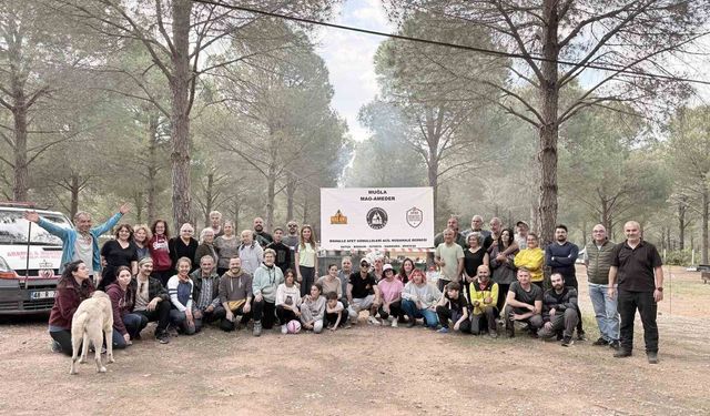 Muğla'da afet gönüllüleri Datça'da buluştu