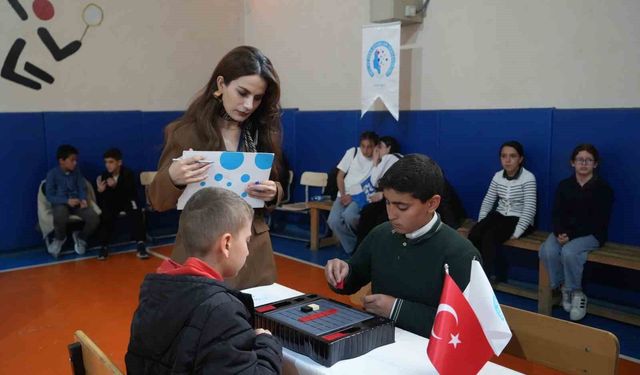 Muş'ta akıl ve zeka oyunları heyecanı