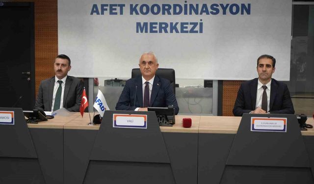 Muş'ta 'İl Koordinasyon Kurulu Toplantısı' yapıldı