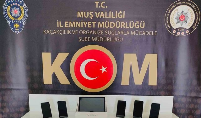 Muş'ta kaçakçılık operasyonu