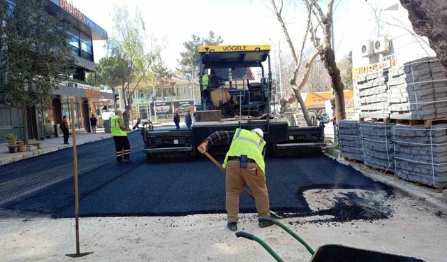 Mustafakemalpaşa'nın üstyapısı yenileniyor