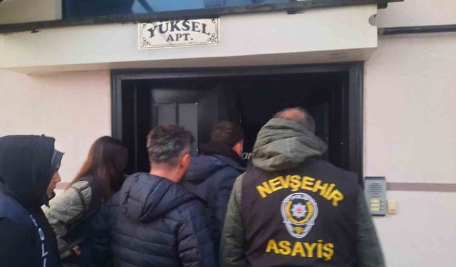 Nevşehir'de fuhuş operasyonu: 7 gözaltı