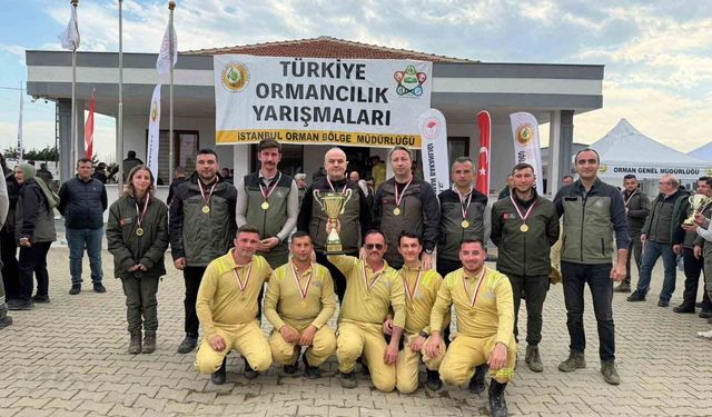 Ormancılığın şampiyonu: Tekirdağ
