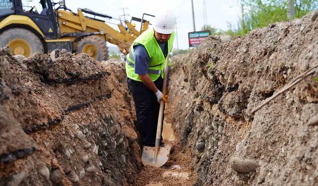 Ortaca'da 4 bin 250 metre içme suyu hattı yenilendi