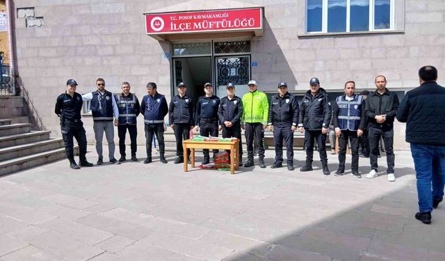 Posof'ta polis haftası etkinliği