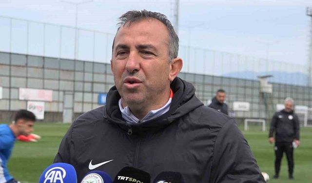 Recep Uçar: 'Hafta sonu bizi en az Fenerbahçe maçı kadar zor bir maç bekliyor'