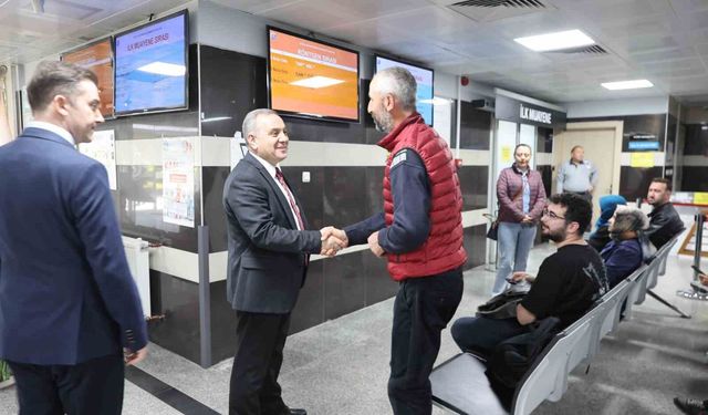Rektör Altun'dan Diş Hekimliği Fakültesi'ne ziyaret