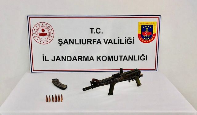Şanlıurfa'da silah kaçakçılığı operasyonunda 1 gözaltı