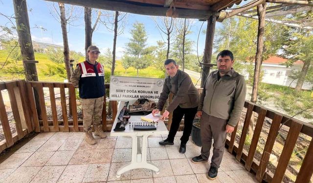 Siirt'te kaçak avcılığa geçit yok: 51 bin lira ceza