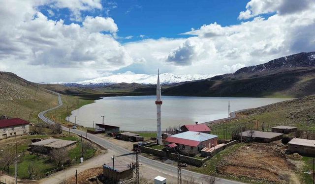Siirt'teki Zirin Gölü yeniden hayat buldu