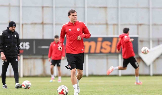Sivasspor'da Iğdır FK maçı hazırlıkları devam ediyor