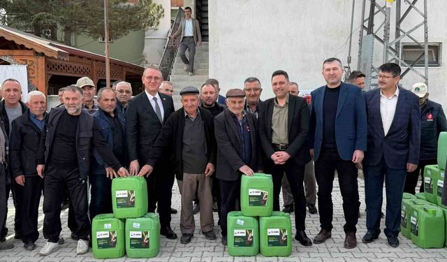 Tavşanlı'da 'Hümik Asit Destek Projesi' hayata geçirildi