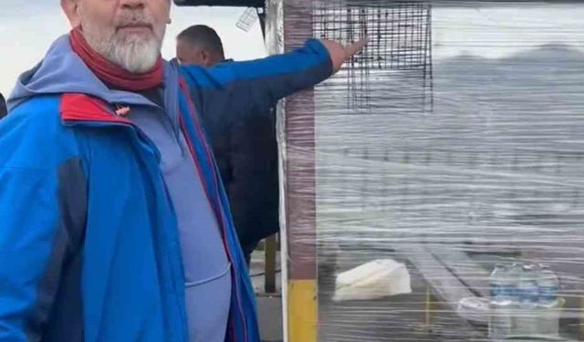 Trabzon'da yayla yolunda şaşırtan görüntü