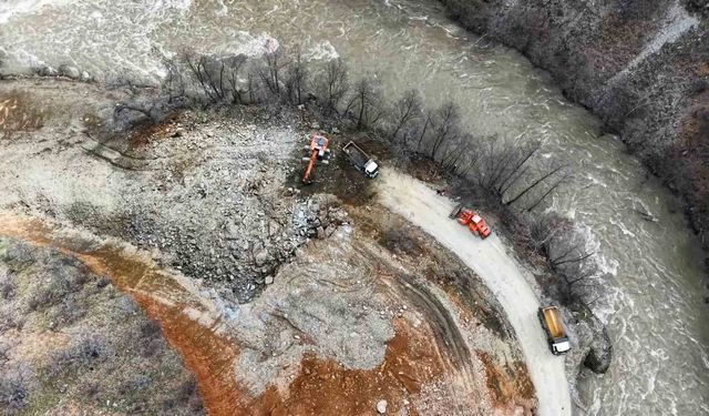 Tunceli-Ovacık yolu trafiğe açıldı