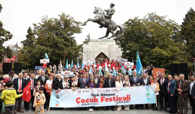 Türk Dünyası Çocuk Festivali Samsun'da dolu dolu geçecek