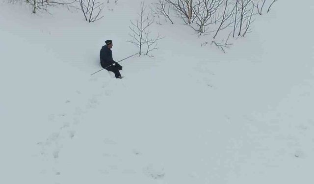 Uzman ekipten çığ bölgesinde inceleme: 95 gündür kayıp çoban için arama şartları oluşmadı