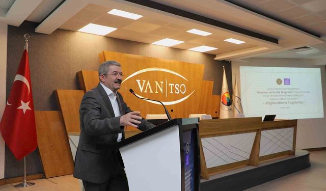 Van TSO'da 'Gözetim ve Analiz Programı' toplantısı düzenlendi