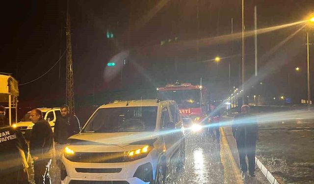 Van'da trafik kazası: 1 yaralı