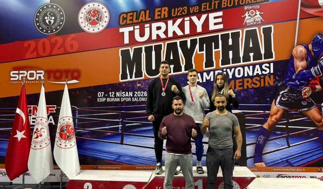 Vanlı sporcular Türkiye şampiyonasından madalyalarla döndü