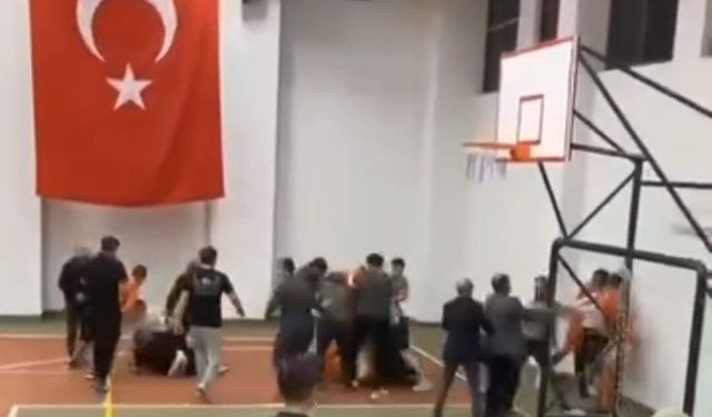 Voleybol turnuvasında 6 öğretmen darp edildi