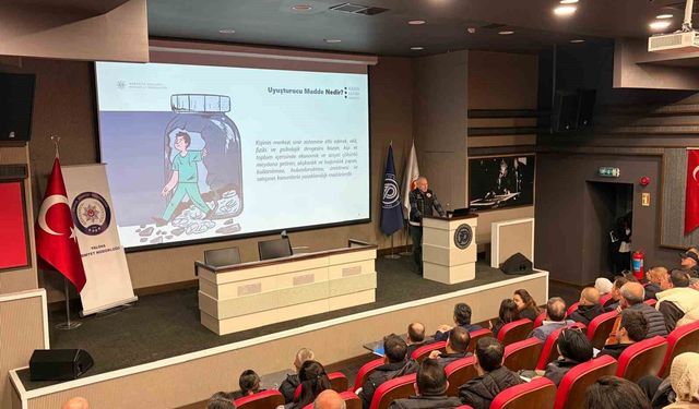 Yalova'da özel güvenliklere NARKOKAAN Eğitimi