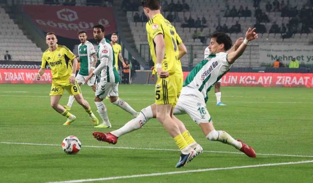 Ziraat Türkiye Kupası: Konyaspor: 0 - Fenerbahçe: 0 (İlk yarı)