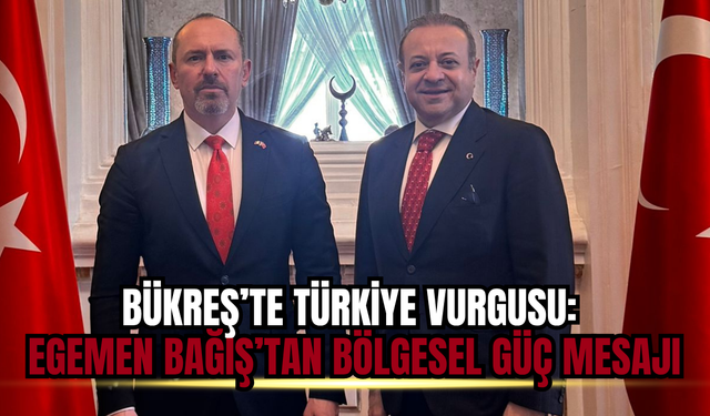 Bükreş’te Türkiye Vurgusu: Egemen Bağış’tan Bölgesel Güç Mesajı