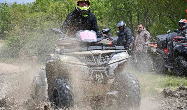 Babaeski'de Hıdırellez coşkusu: ATV yarışları renkli görüntülere sahne oldu