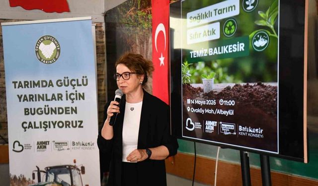 Balıkesir Büyükşehir'den çiftçiye eğitim, doğaya nefes