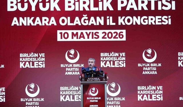 BBP Genel Başkanı Destici: 'Emeklimize Kurban Bayramı'nda 10 bin lira ikramiye verelim'