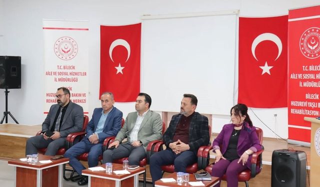 Bilecik'te huzurevi personeliyle değerlendirme toplantısı