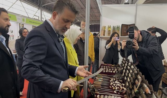 Bursa'da 'Bıçak Festivali' coşkusu, ustalar hünerlerini sergiledi